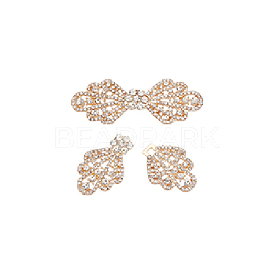 2Sets Alloy Interlocking Clasps FIND-BC0013-45A-1