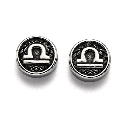 304 Stainless Steel Beads STAS-J033-01G-1