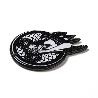 Printed Acrylic Pendants MACR-G059-10B-1