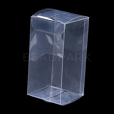 Rectangle Transparent Plastic PVC Box Gift Packaging CON-F013-01D-1