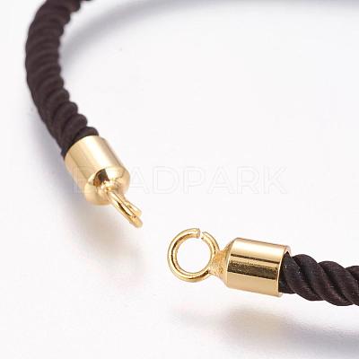 Nylon Cord Bracelet Making MAK-P005-02G-1