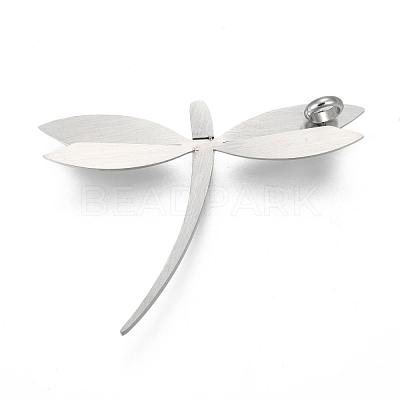 304 Stainless Steel Big Pendants STAS-D442-17-1