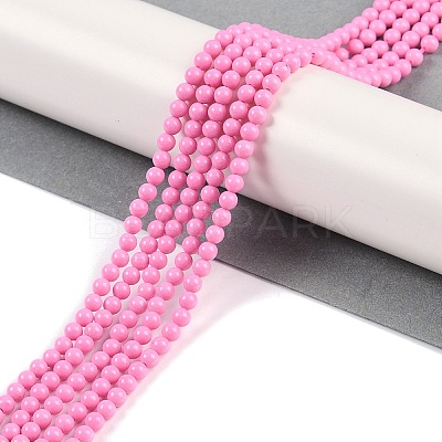 Synthetic Turquoise Beads Strands G-U004-02I-1