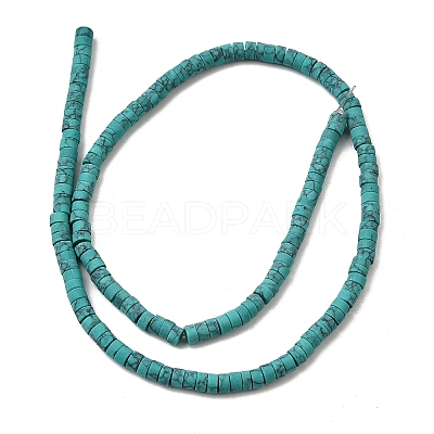 Dyed Synthetic Turquoise Beads Strands G-Z089-A04-O-1
