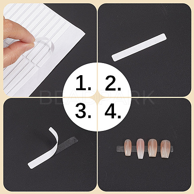 Nail Adhesive Strip AJEW-CP0008-98D-1