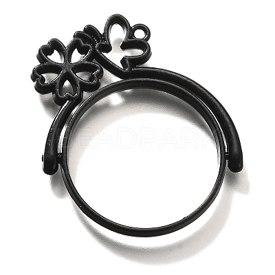 Alloy Open Back Bezel Pendants PALLOY-I223-16EB-1
