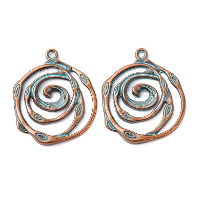 Tibetan Style Alloy Pendants FIND-B055-02M-1