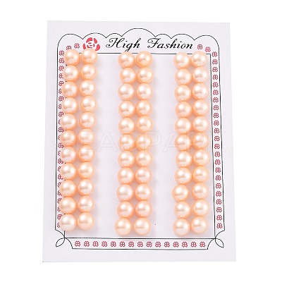 Grade 6A Natural Cultured Freshwater Pearl Beads PEAR-N018-6A-8085B-1