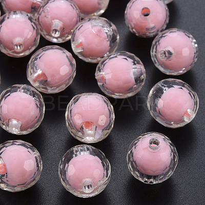 Transparent Acrylic Beads TACR-S152-14A-A01-1