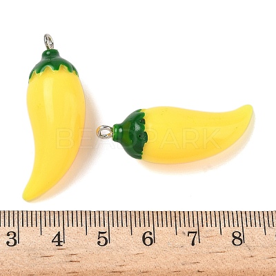 Opaque Acrylic Pendants OACR-Z031-01P-02-1