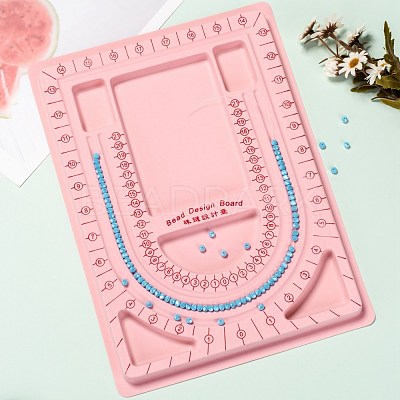 Plastic Bead Design Boards for Necklace Design TOOL-H003-2-1