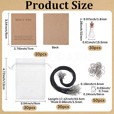 DIY Necklaes Making Kits DIY-SC0033-17-1