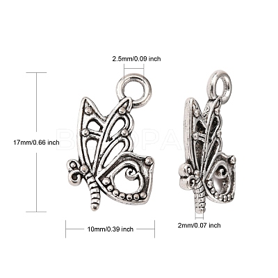 Tibetan Style Alloy Pendants TIBEP-A100603-S-LF-1