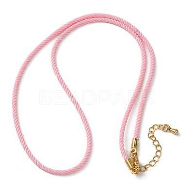 2MM Round Nylon Milan Cord Necklace Makings MAK-F038-C26-G-1