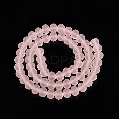 Transparent Glass Beads Strands LS-EGLA-A044-T8mm-MD22-1
