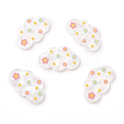 Opaque Acrylic Pendants KY-M003-17-1