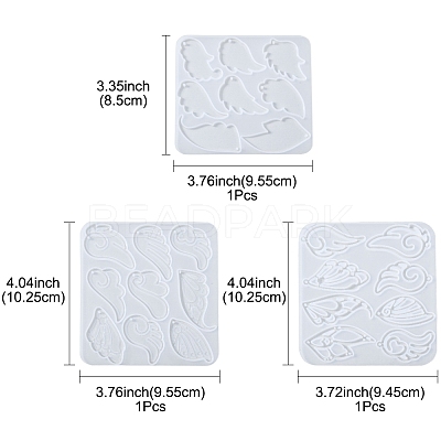 1Pc Easter DIY Pendant Molds AJEW-FS0001-37A-1
