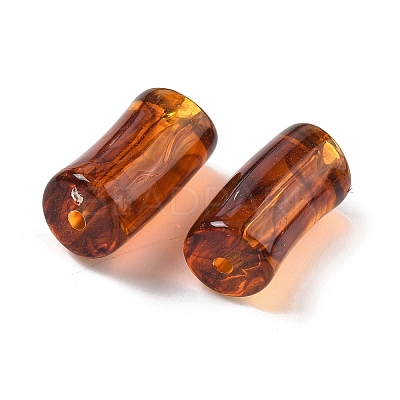 Acrylic Imitation Gemstone Beads X-MACR-K359-66H-1