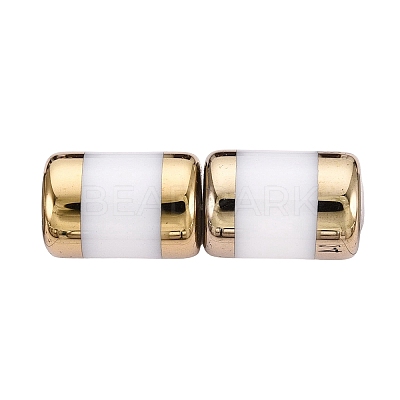 Electroplate Glass Beads EGLA-Q137-01A-B02-1