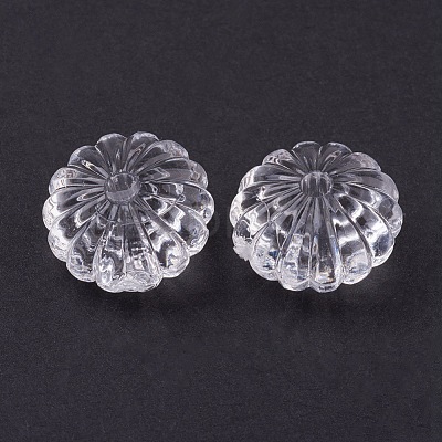 Transparent Acrylic Beads X-PL712Y-1-1