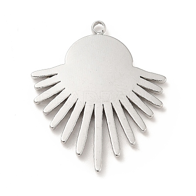Non-Tarnish 304 Stainless Steel Pendant Cabochon Settings STAS-H172-13P-1