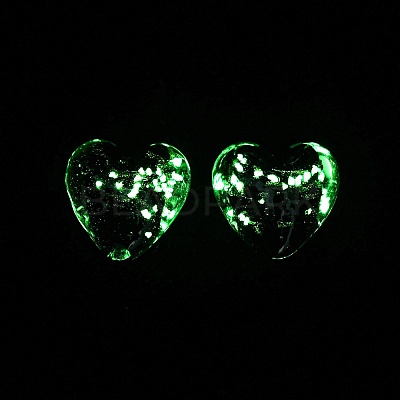 Luminous Handmade Gold Sand Lampwork Beads FOIL-B001-03B-1