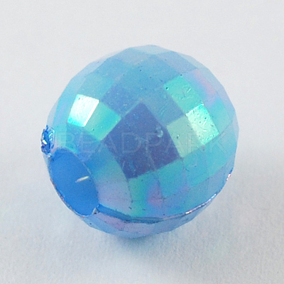 Opaque Acrylic Beads SACR-R697-M58-1