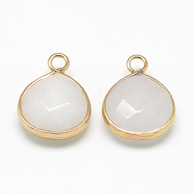 Natural White Jade Pendants X-G-Q963-04-1