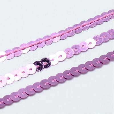 Plastic Paillette Beads PVC-Q085-6mm-9-1