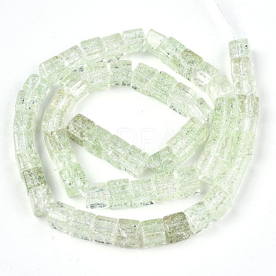 Crackle Glass Beads GLAA-S192-005D-1