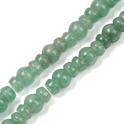 Natural Green Aventurine Beads Strands G-P595-B04-01-1