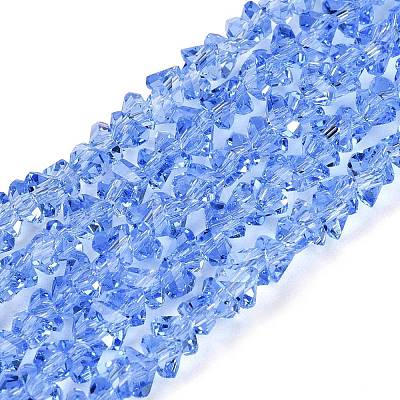 Transparent Glass Beads Strands GLAA-N018-3mm-18-1