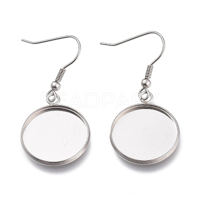Tarnish Resistant 304 Stainless Steel Earring Hooks LS-STAS-H114-05P-1