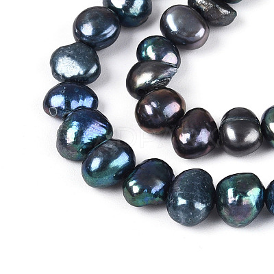 Natural Cultured Freshwater Pearl Beads Strands PEAR-P002-54A-1