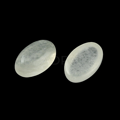 Natural White Jade Cabochons G-A094-01A-33-1