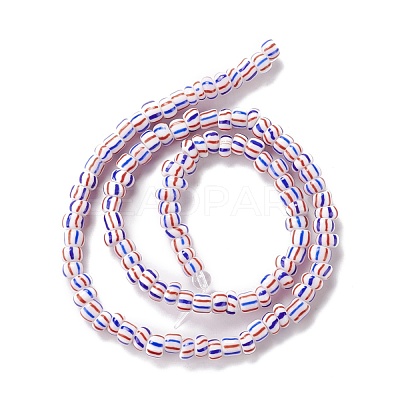 Handmade Lampwork Beads Strands BLOW-K001-01B-07-1