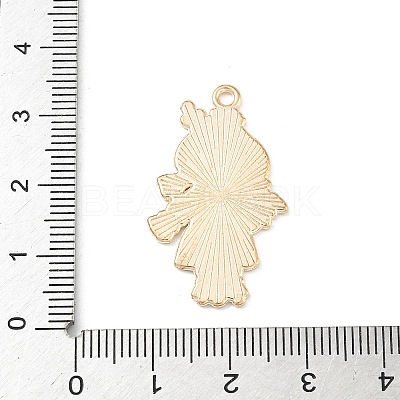Thanksgiving Day Alloy Enamel Pendants ENAM-I076-01G-03-1