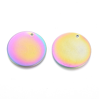 Ion Plating(IP) 304 Stainless Steel Pendants LS-STAS-I124-03A-M-1