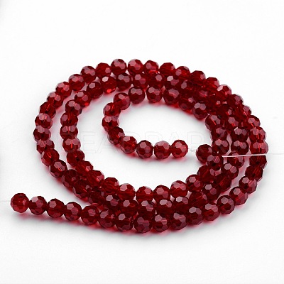 Transparent Glass Bead Strands LS-GLAA-G013-6mm-97-1
