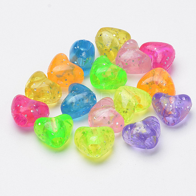 Transparent Acrylic Beads MACR-S272-14-1
