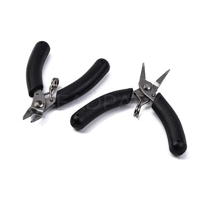 3Pcs Stainless Steel Jewelry Pliers Sets PT-C002-01-1