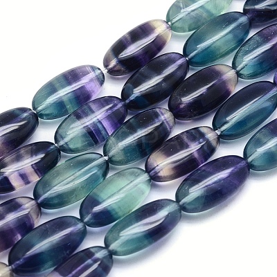 Natural Fluorite Beads Strands G-O170-96-1