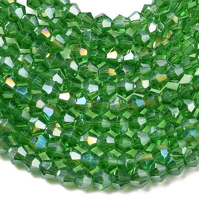 Glass Beads Strands EGLA-S056-2mm-06-1