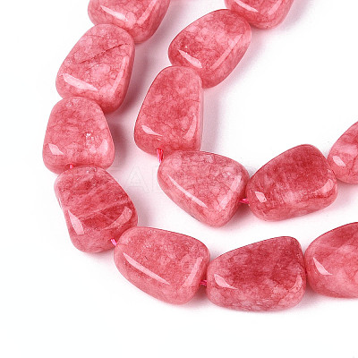 Natural White Jade Beads Strands G-N354-02A-05-1