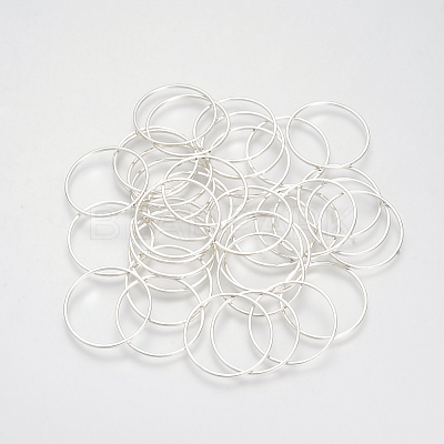 Brass Linking Rings KK-S327-06S-25mm-1