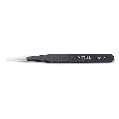 Spray Painted 201 Stainless Steel Beading Tweezers TOOL-G021-03-1
