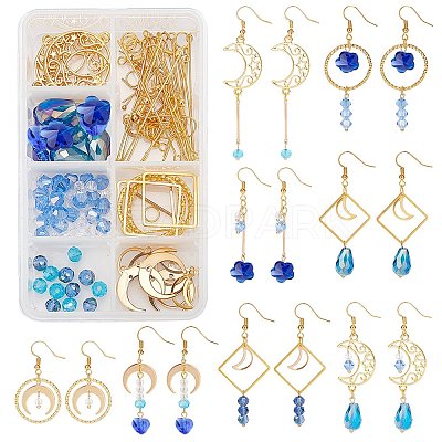 DIY Dangle Earring Making Kits DIY-SC0016-39-1