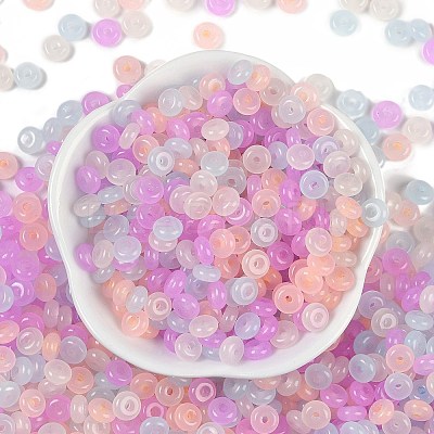 Transparent Colours Glass Seed Beads SEED-P008-01B-09-1