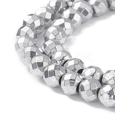 Non-Magnetic Synthetic Hematite Beads Strands G-Q663-2-1