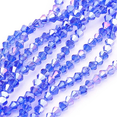 Glass Beads Strands X-EGLA-S056-02-1